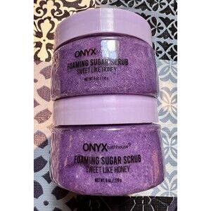 ONYX FOAMING SUGAR SCRUB "SWEET LIKE HONEY" NEW & SEALED